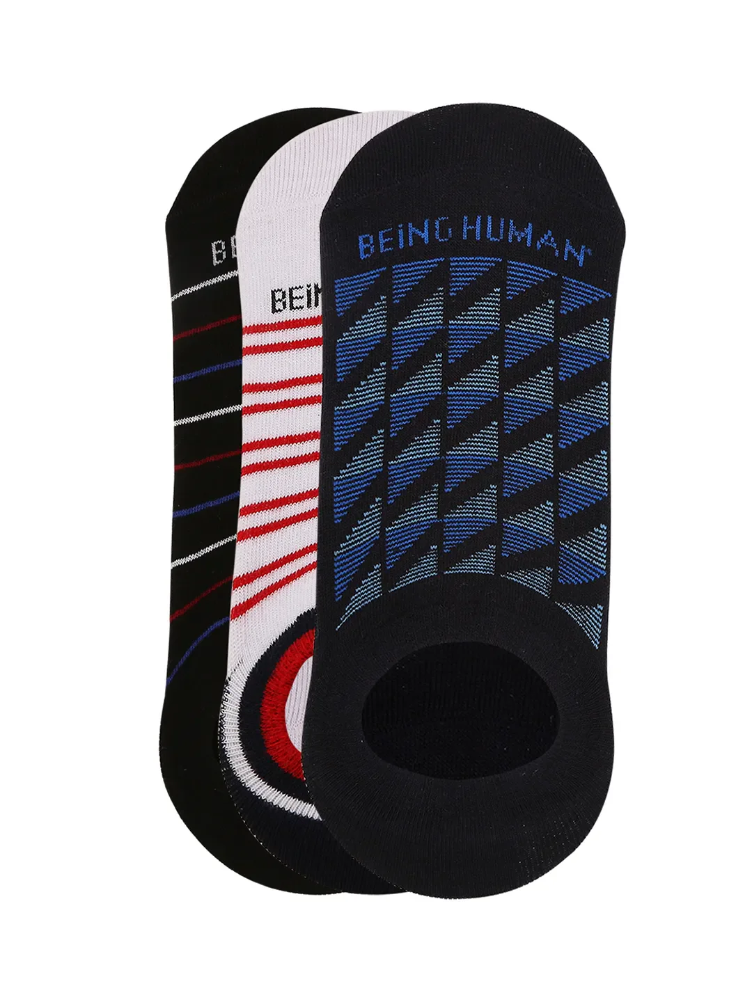 Multicolor Men's Socks by Being Human Clothing