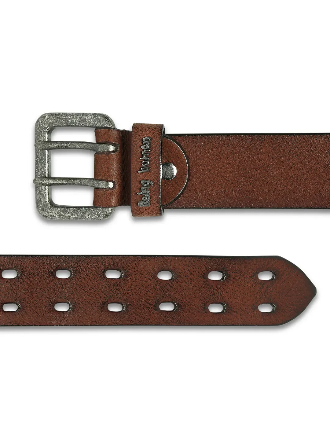 Brown Men's Belt By Being Human Clothing - Image 2