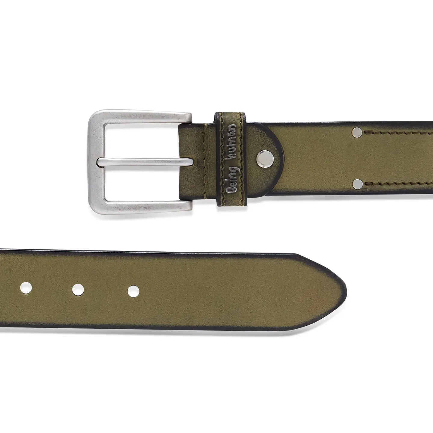 Green Men's Belt By Being Human Clothing - Image 4