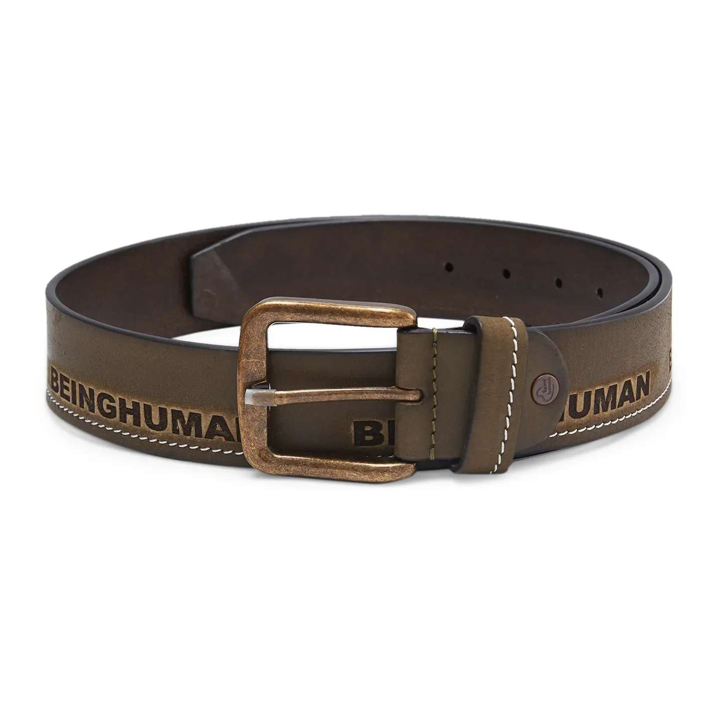 Olive Men's Belt By Being Human Clothing - Image 6