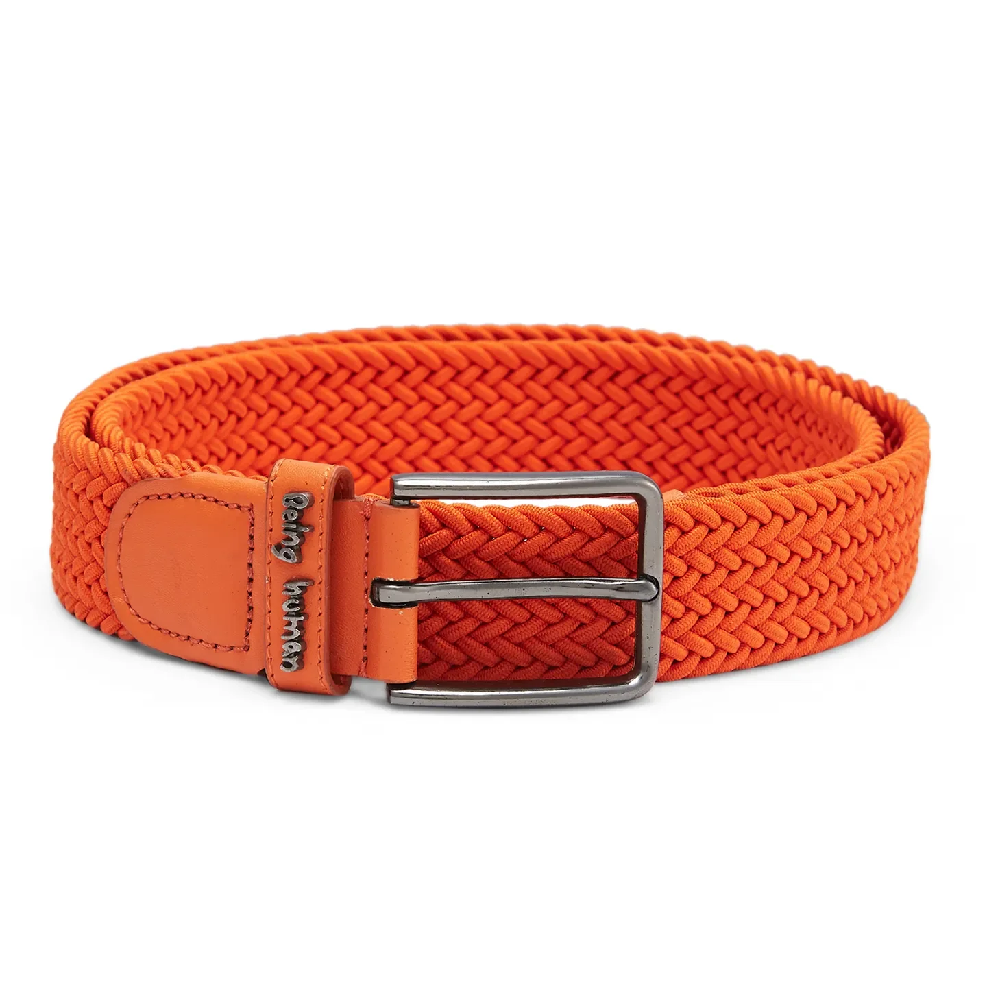 Orange Men's Belt By Being Human Clothing