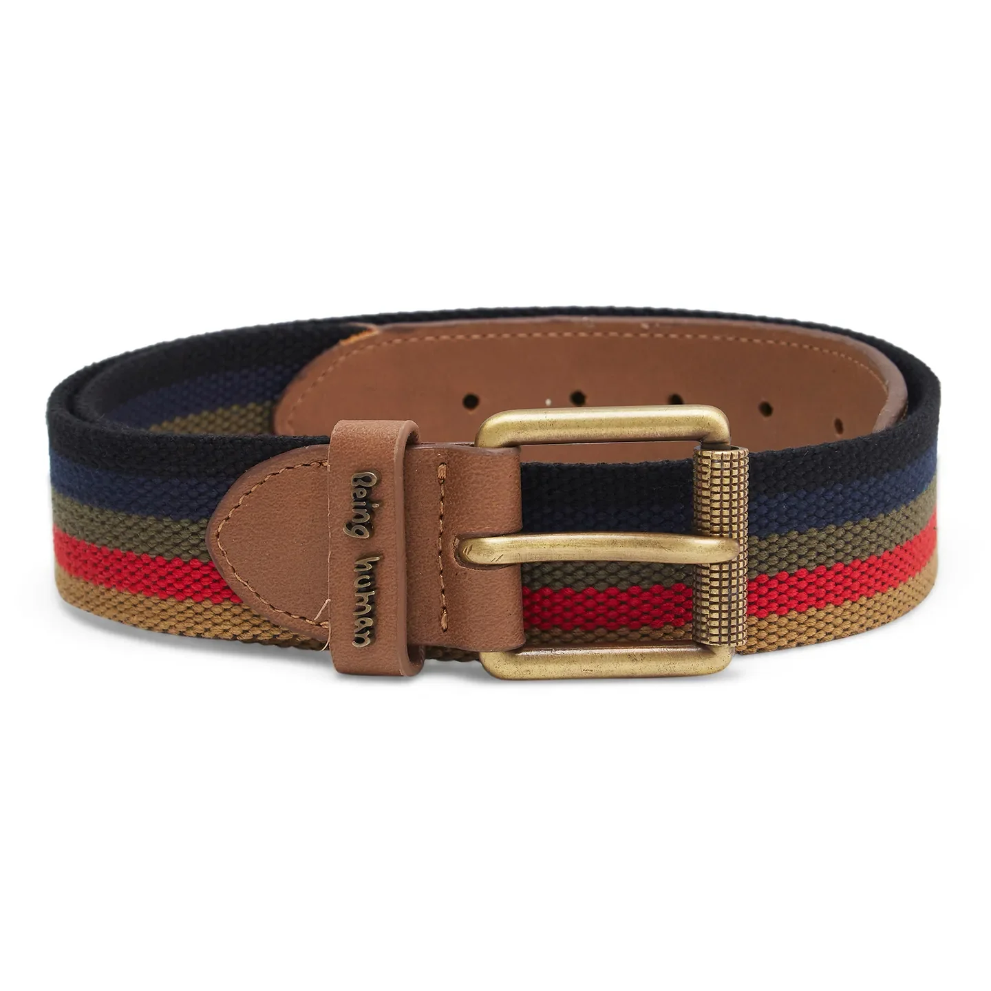 Multicolor Men's Belt By Being Human Clothing