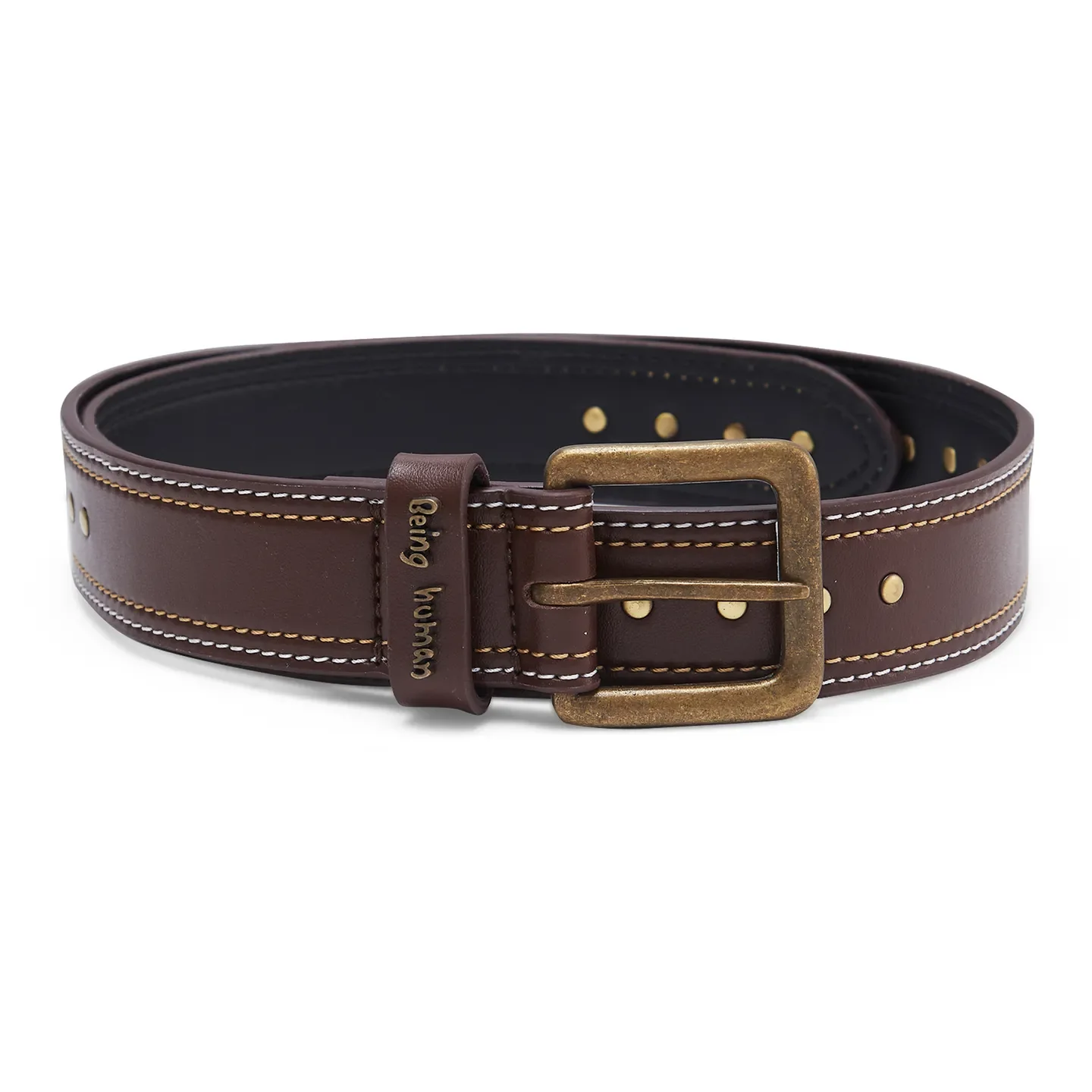 Brown Men's Belt By Being Human Clothing