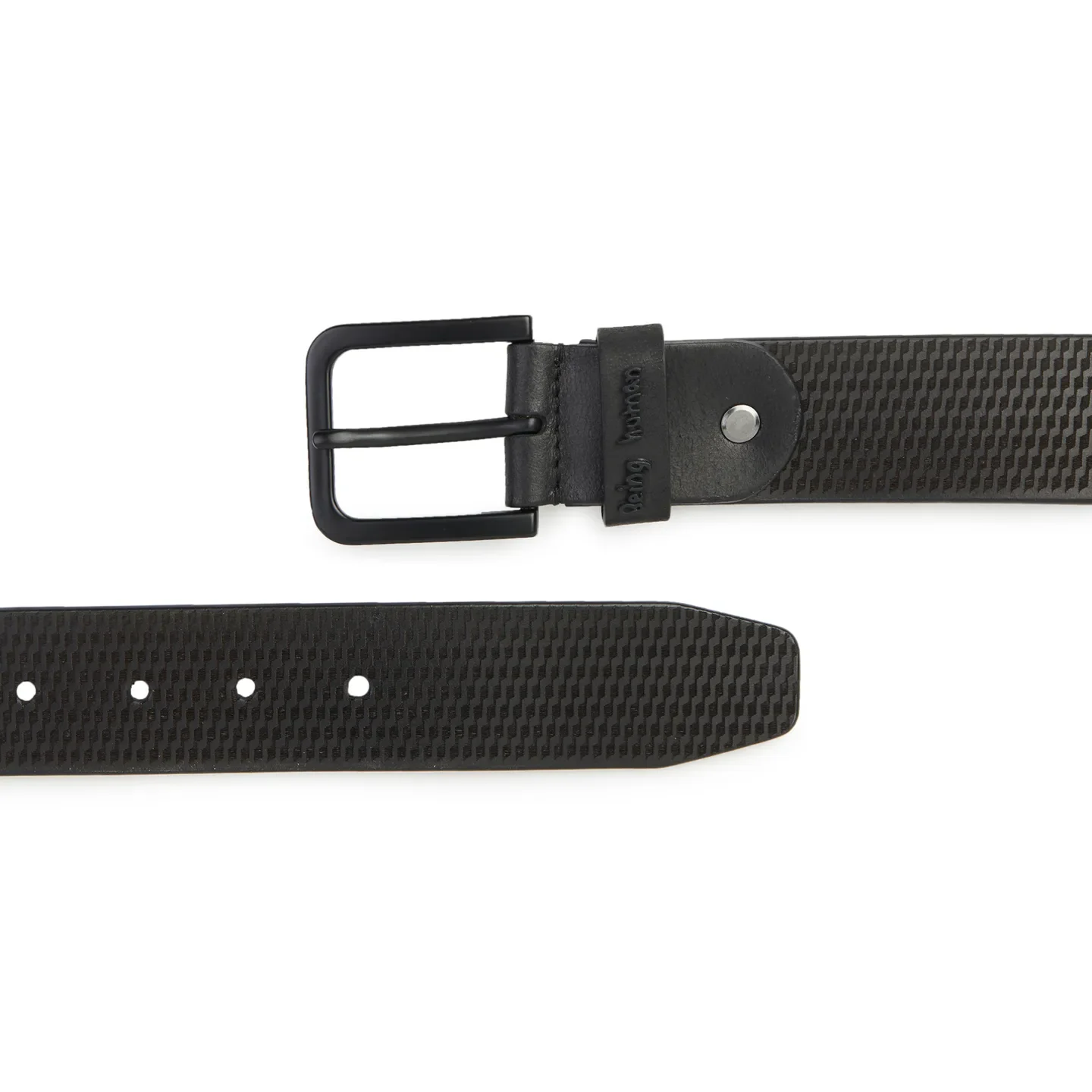 Black Men's Belt By Being Human Clothing - Image 4
