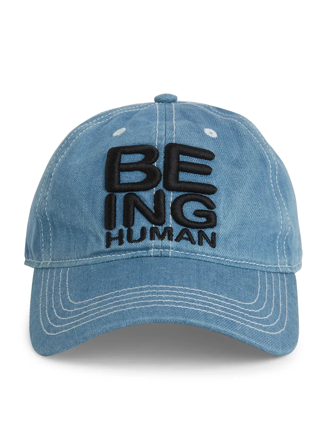 Blue Unisex Cap by Being Human Clothing