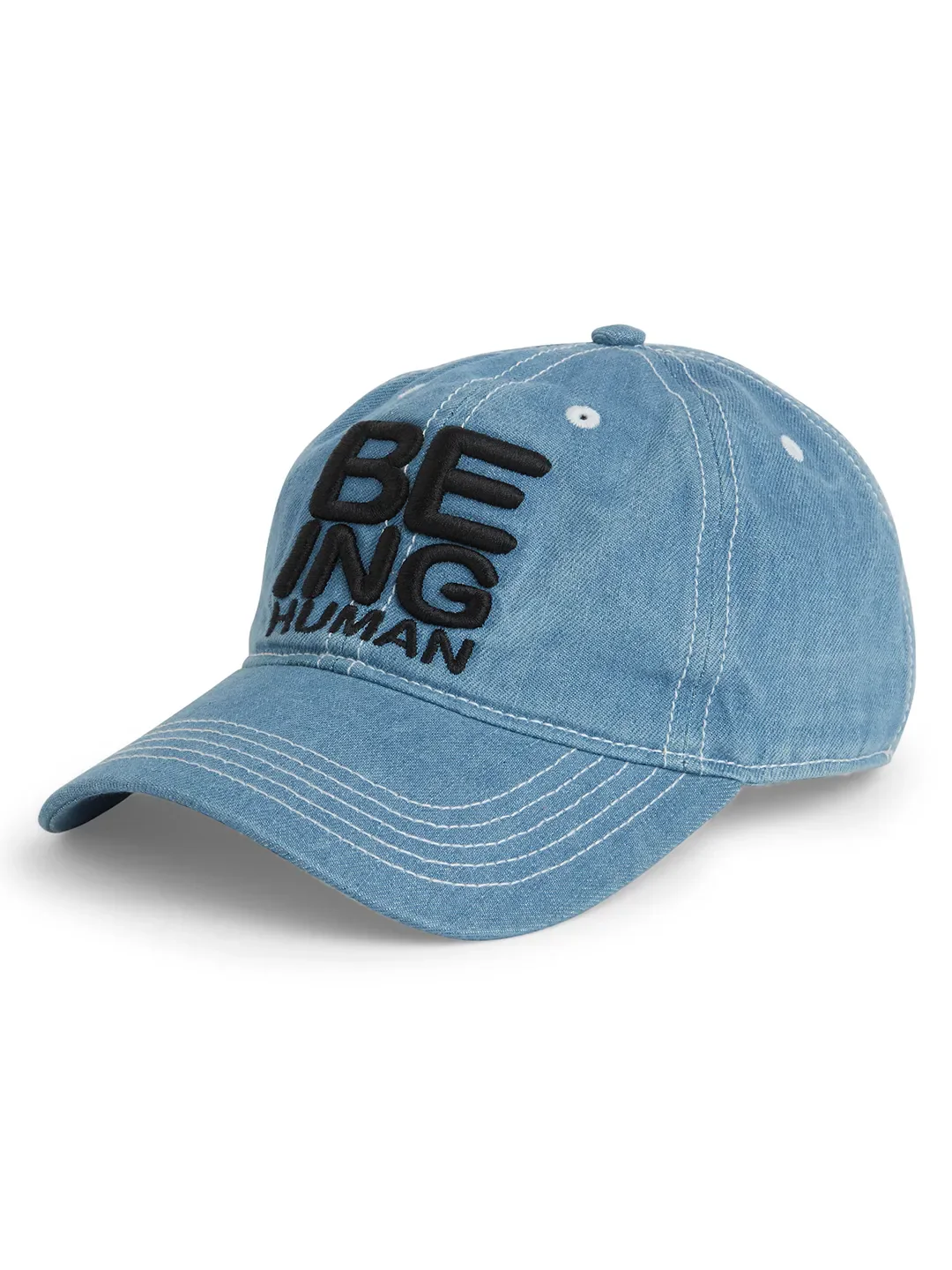 Blue Unisex Cap by Being Human Clothing - Image 2