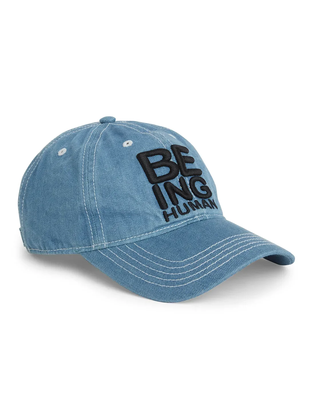 Blue Unisex Cap by Being Human Clothing - Image 3