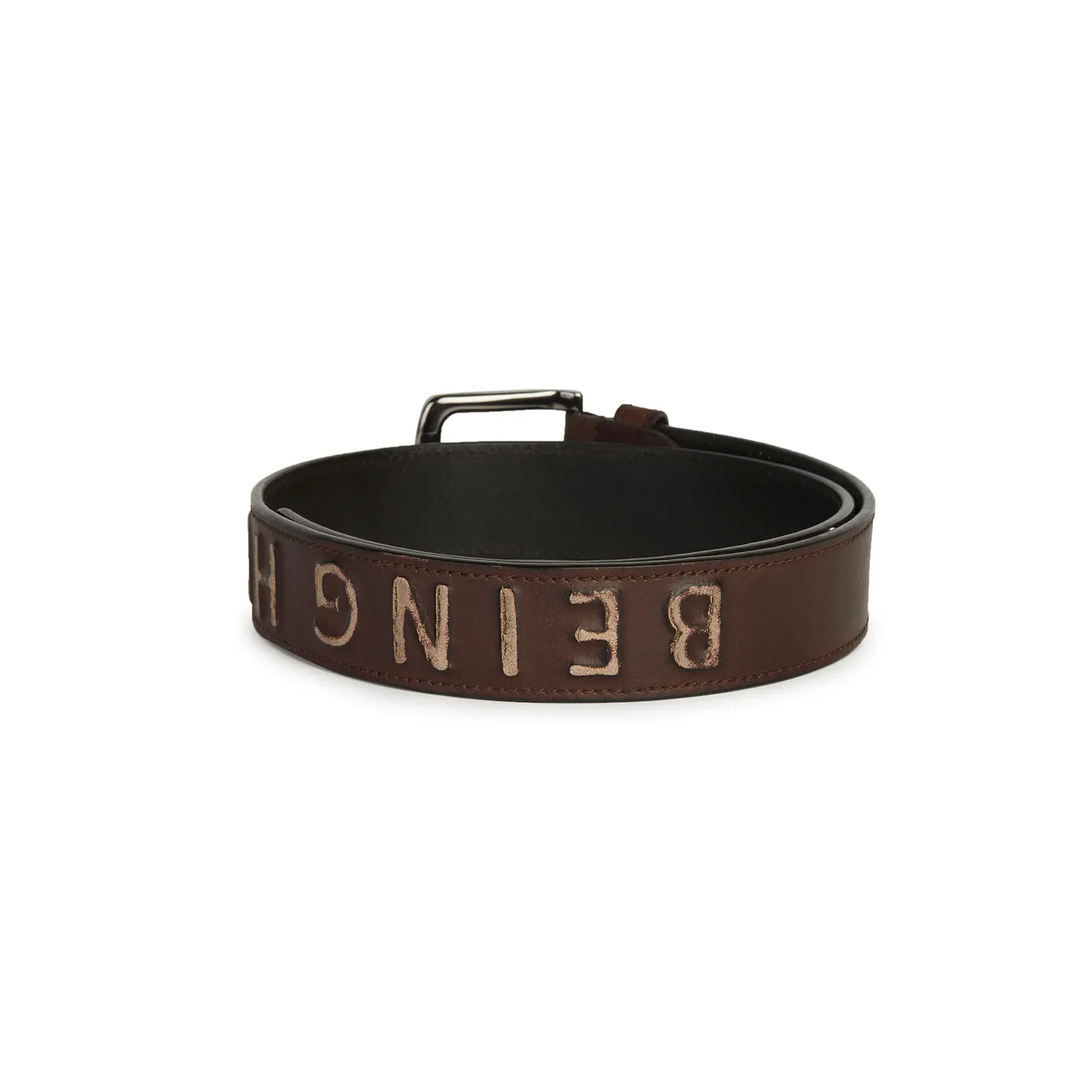 Brown Men's Belt By Being Human Clothing - Image 2