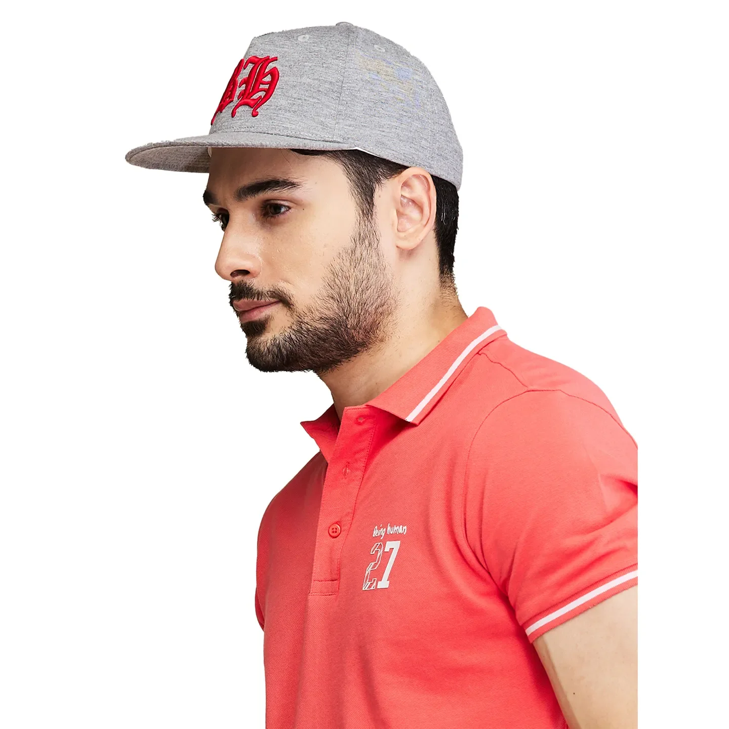 Grey Unisex Cap by Being Human Clothing - Image 5