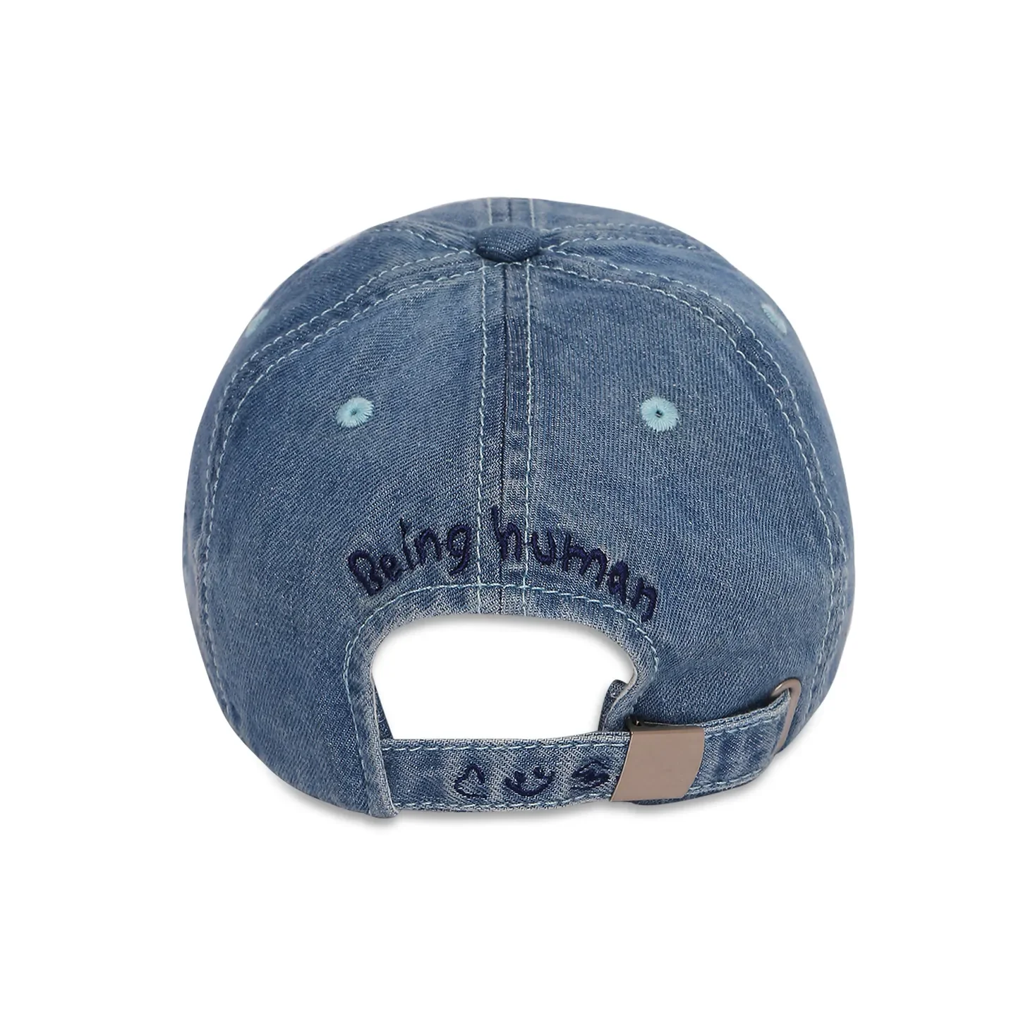 Blue Unisex Cap by Being Human Clothing - Image 2