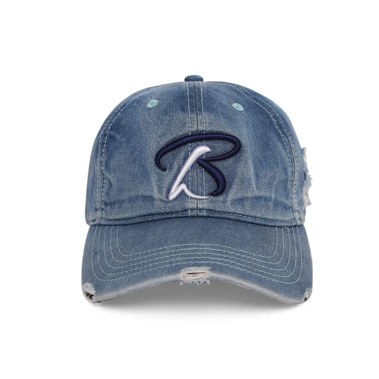 Blue Unisex Cap by Being Human Clothing - Image 5
