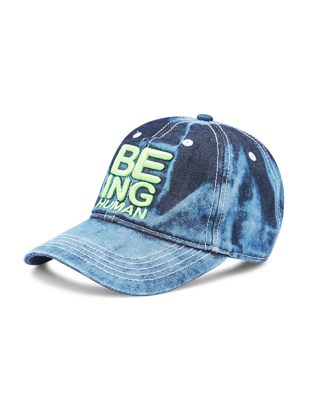 Blue Unisex Cap by Being Human Clothing - Image 3