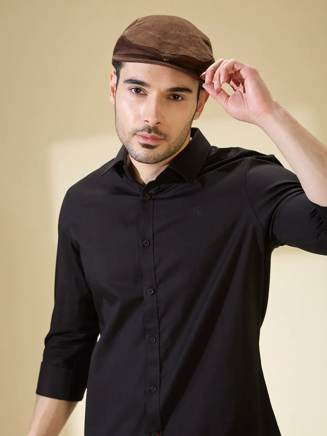 Brown Unisex Cap by Being Human Clothing - Image 6
