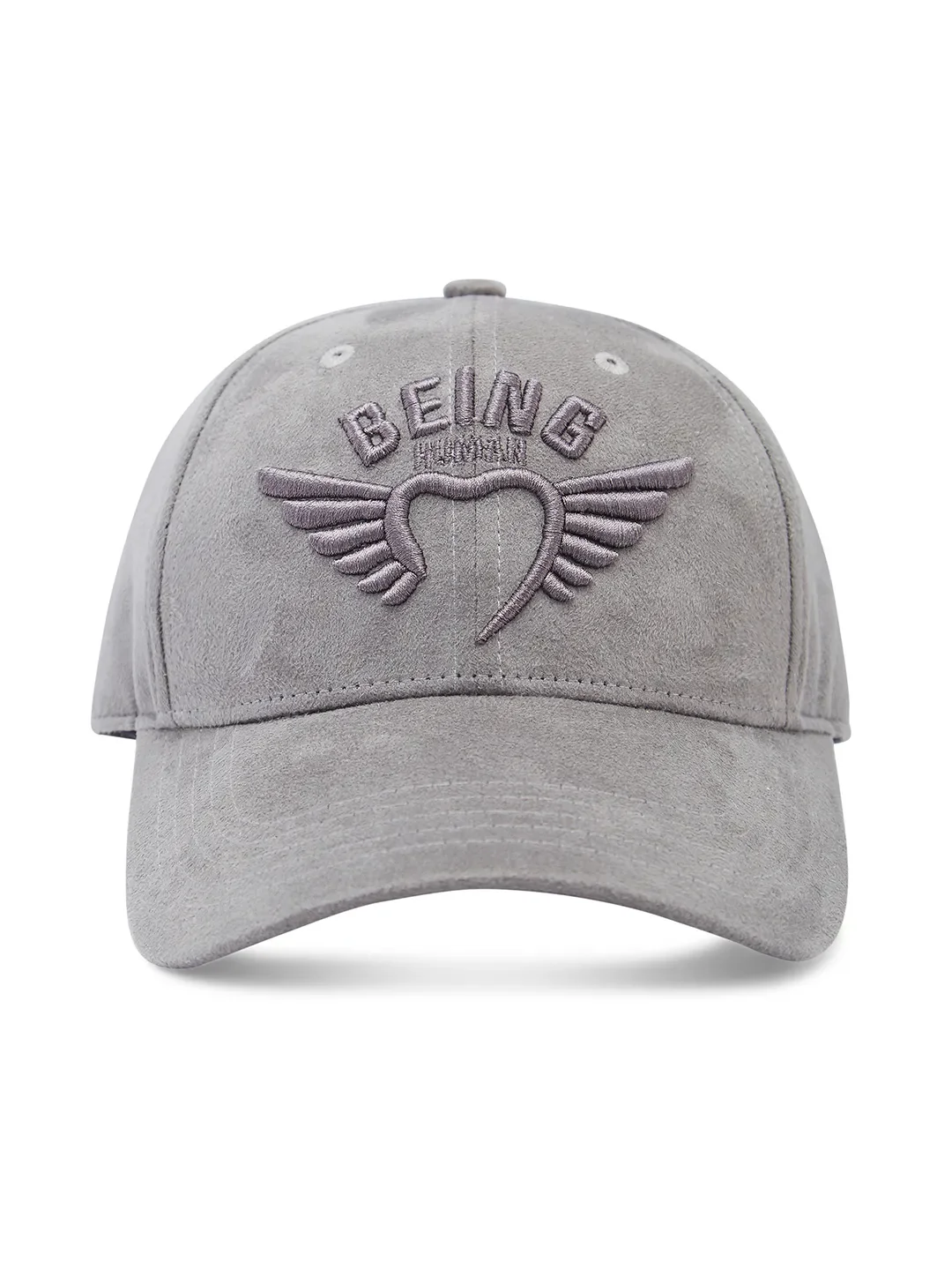 Grey Unisex Cap by Being Human Clothing