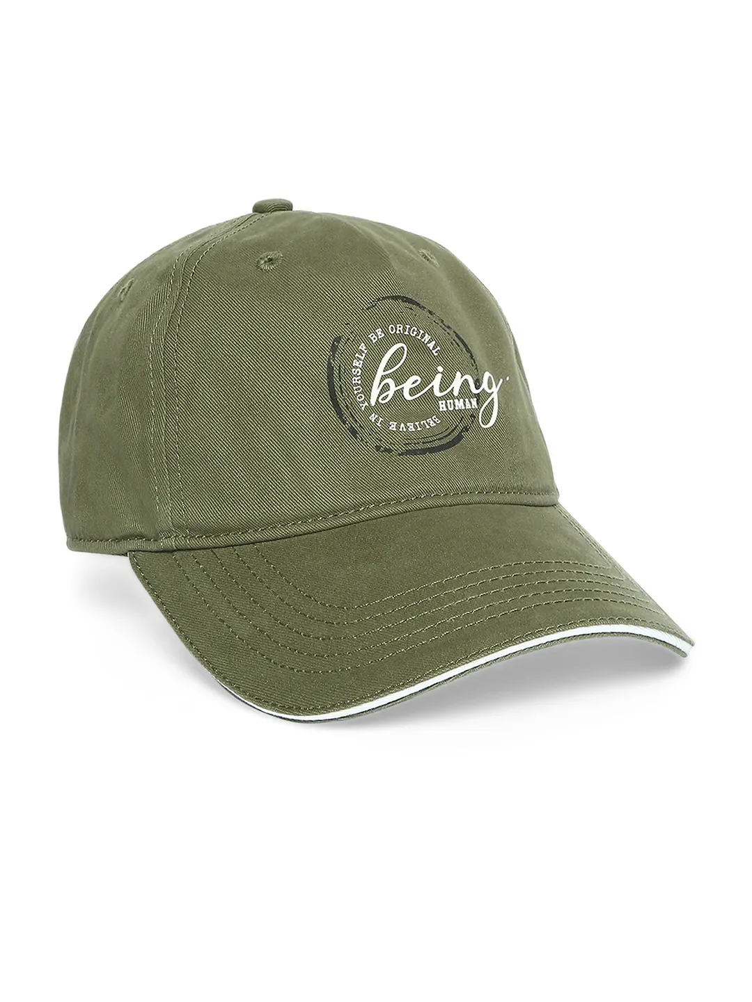 Olive Unisex Cap by Being Human Clothing - Image 3
