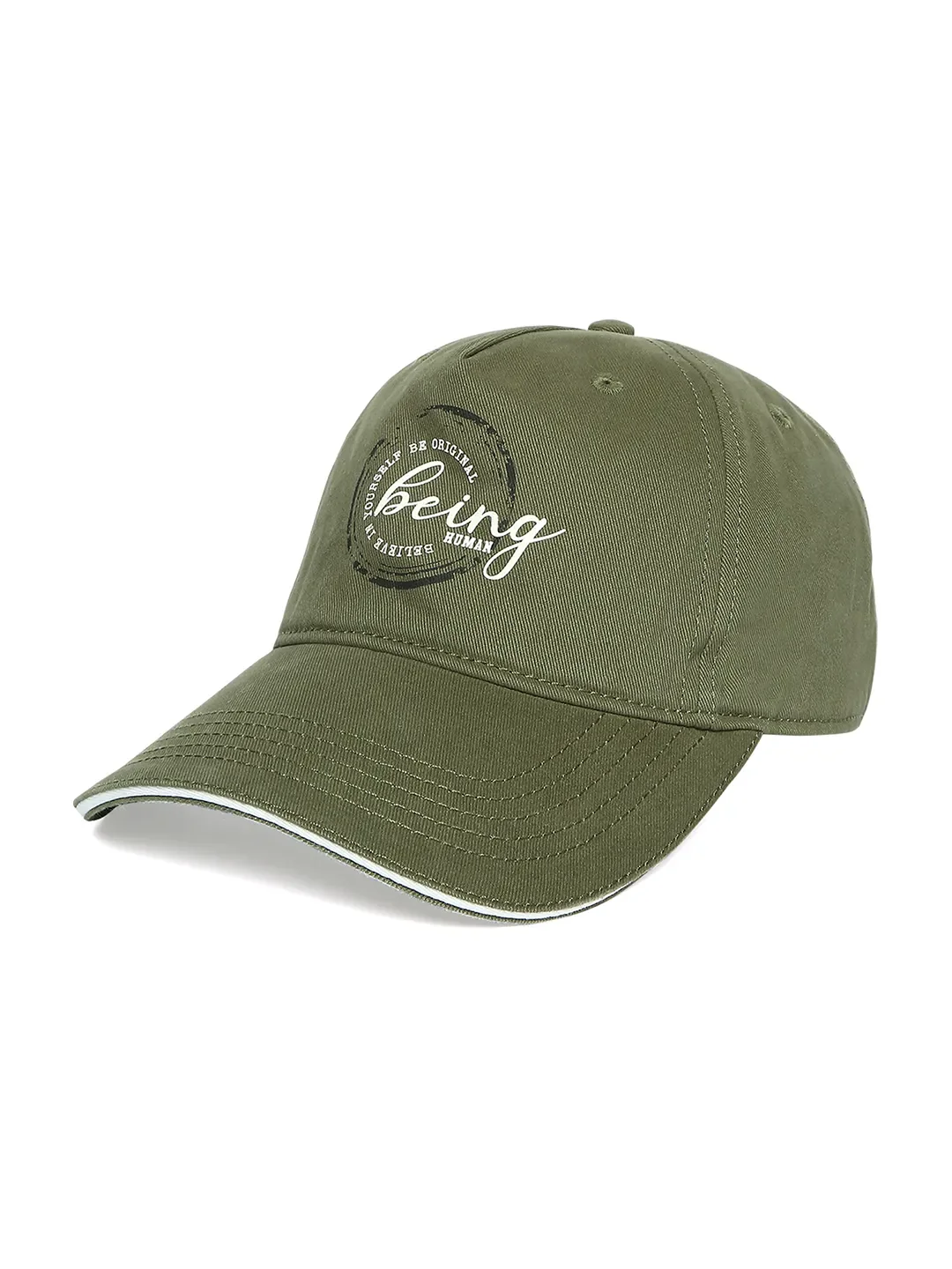 Olive Unisex Cap by Being Human Clothing - Image 4