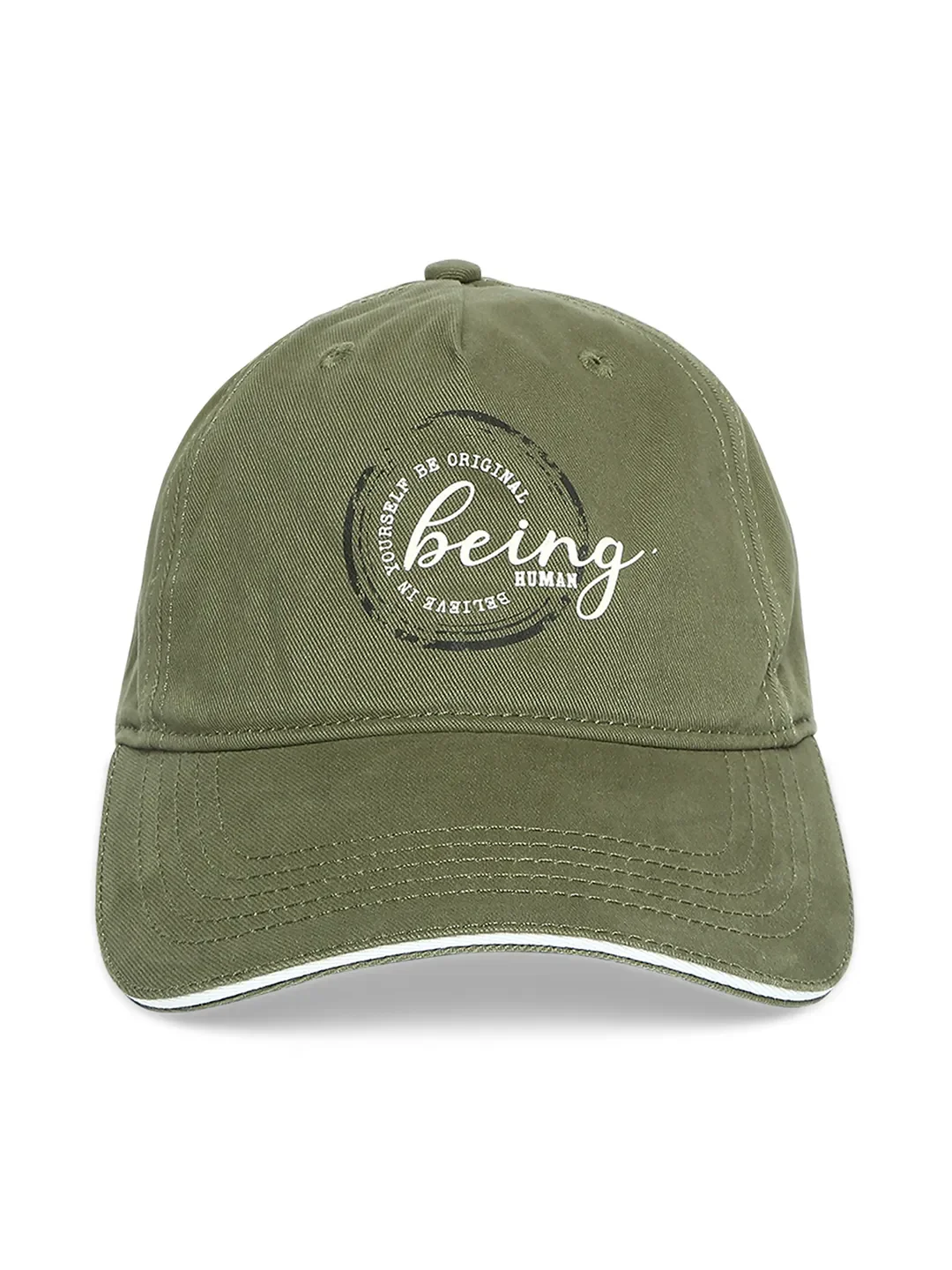 Olive Unisex Cap by Being Human Clothing - Image 5