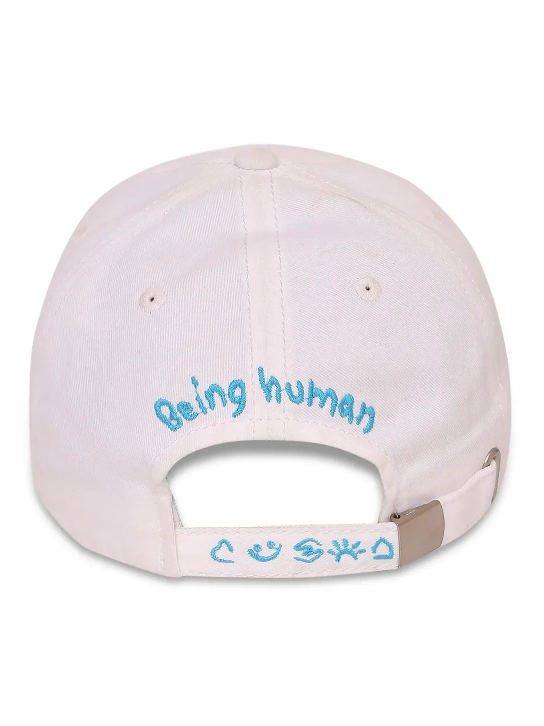 White Unisex Cap by Being Human Clothing - Image 2
