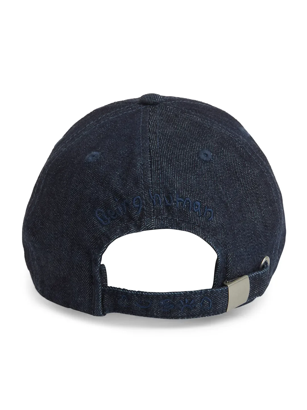 Blue Unisex Cap by Being Human Clothing - Image 4