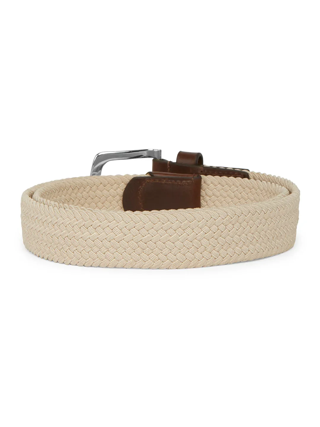 Beige Men's Belt By Being Human Clothing - Image 2