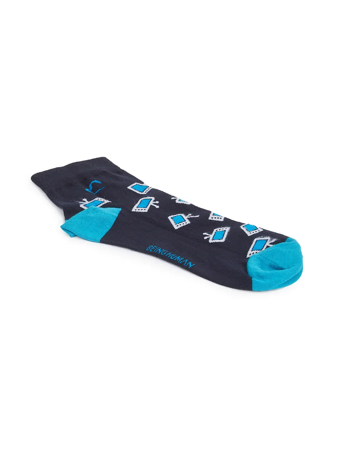 Blue Men's Socks by Being Human Clothing - Image 3