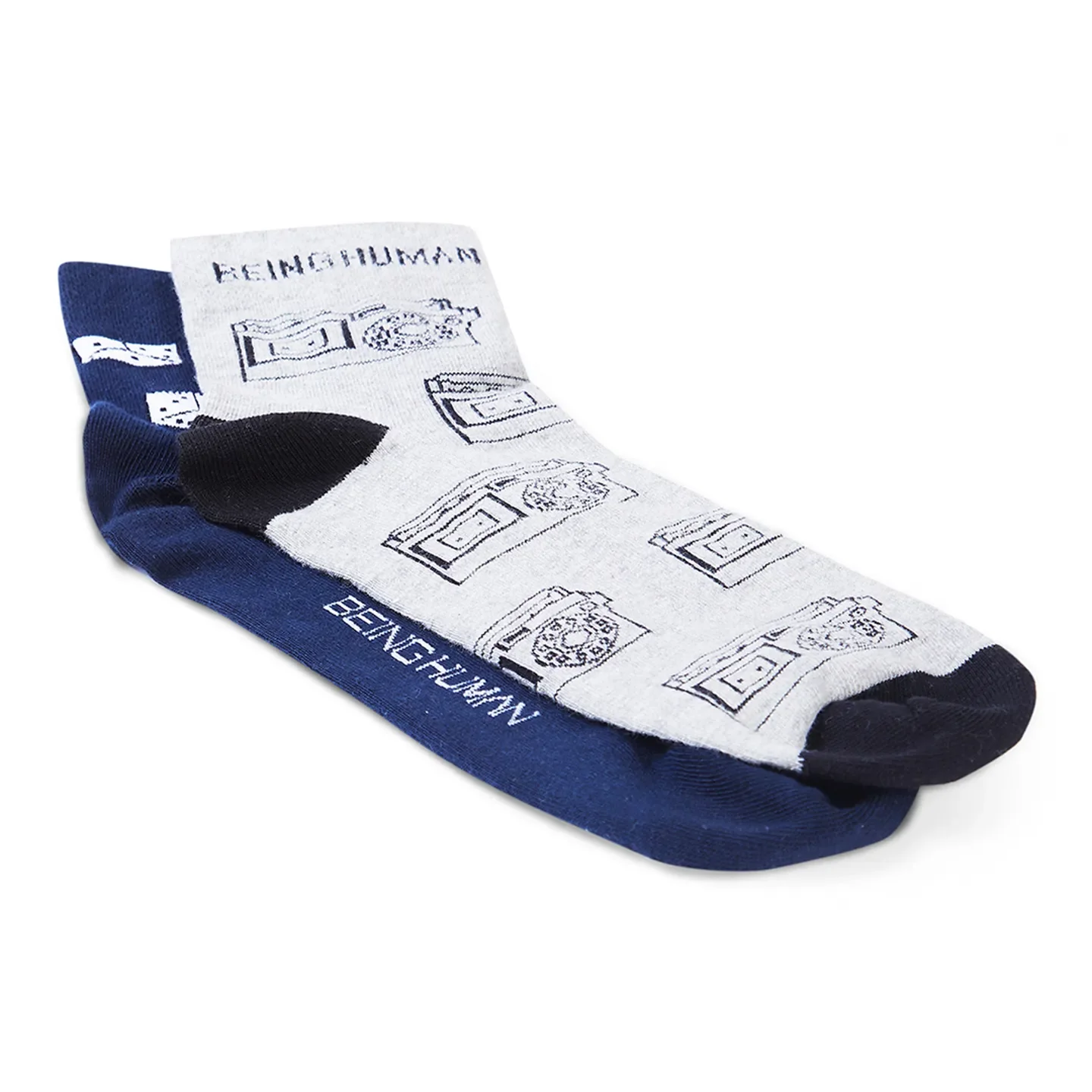 Multicolor Men's Socks by Being Human Clothing - Image 5