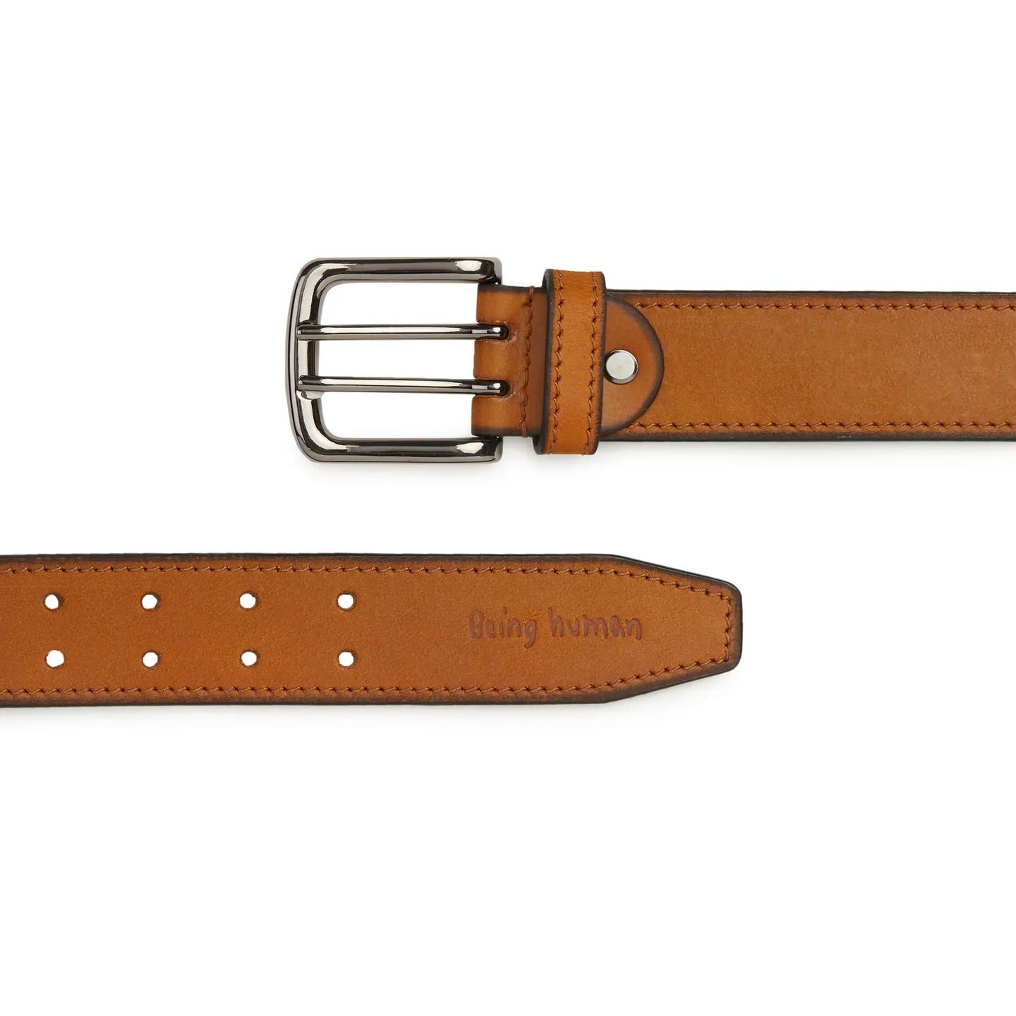 Brown Men's Belt By Being Human Clothing - Image 4