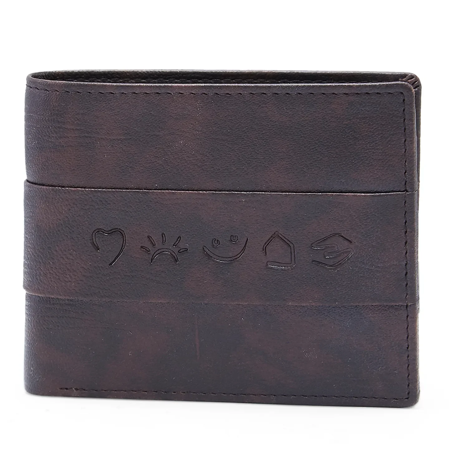 Brown Men's Wallet by Being Human Clothing