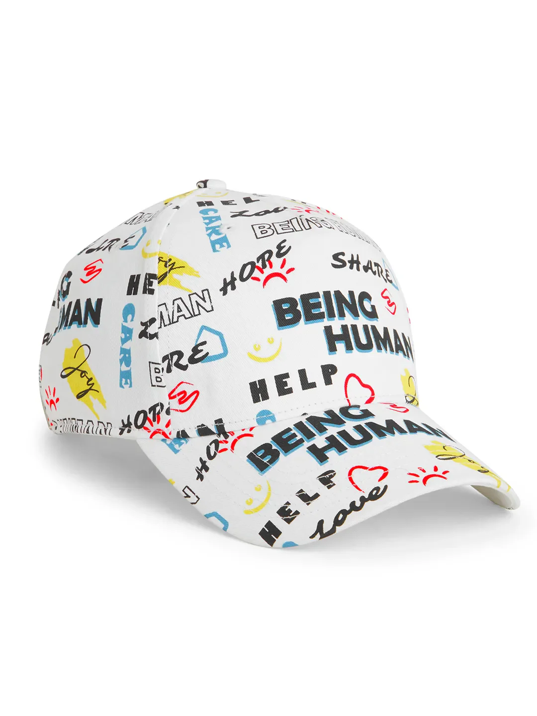 White Unisex Cap by Being Human Clothing - Image 3