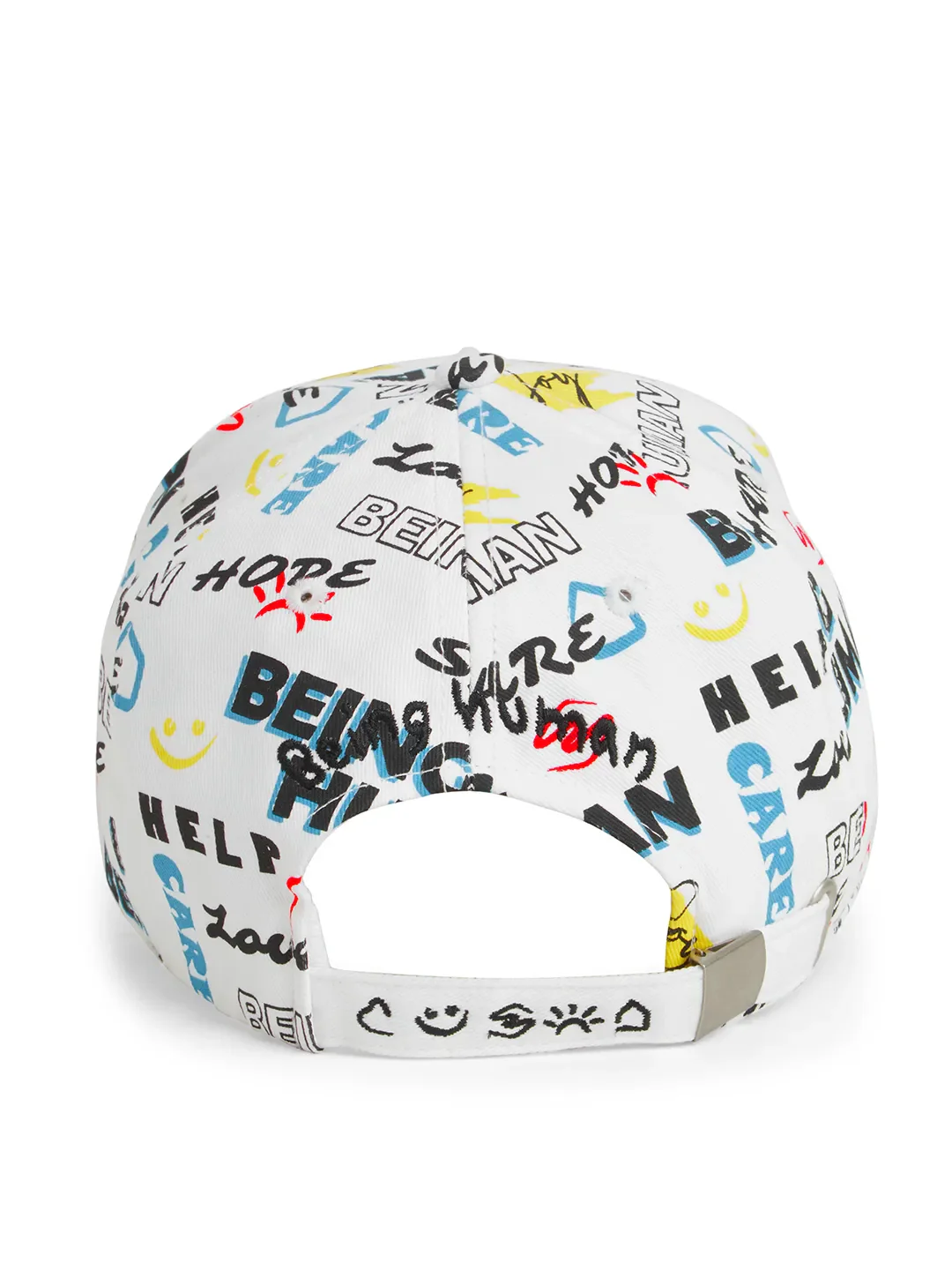 White Unisex Cap by Being Human Clothing - Image 4