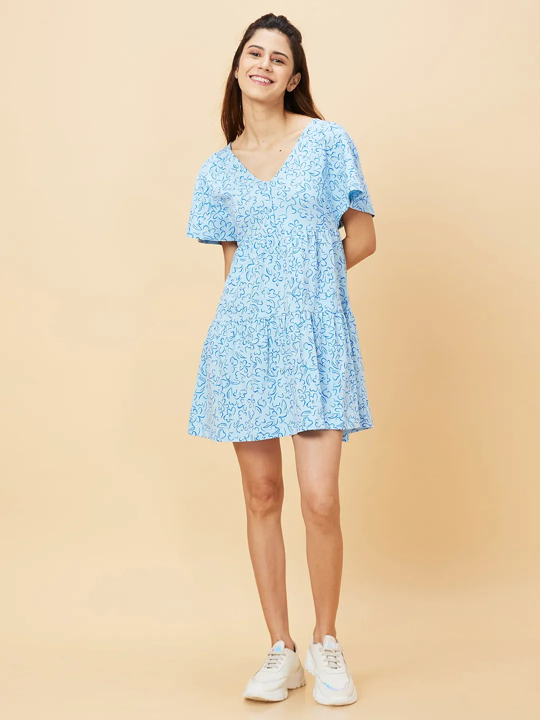 Blue  Women's Dress by Being Human Clothing - Image 2