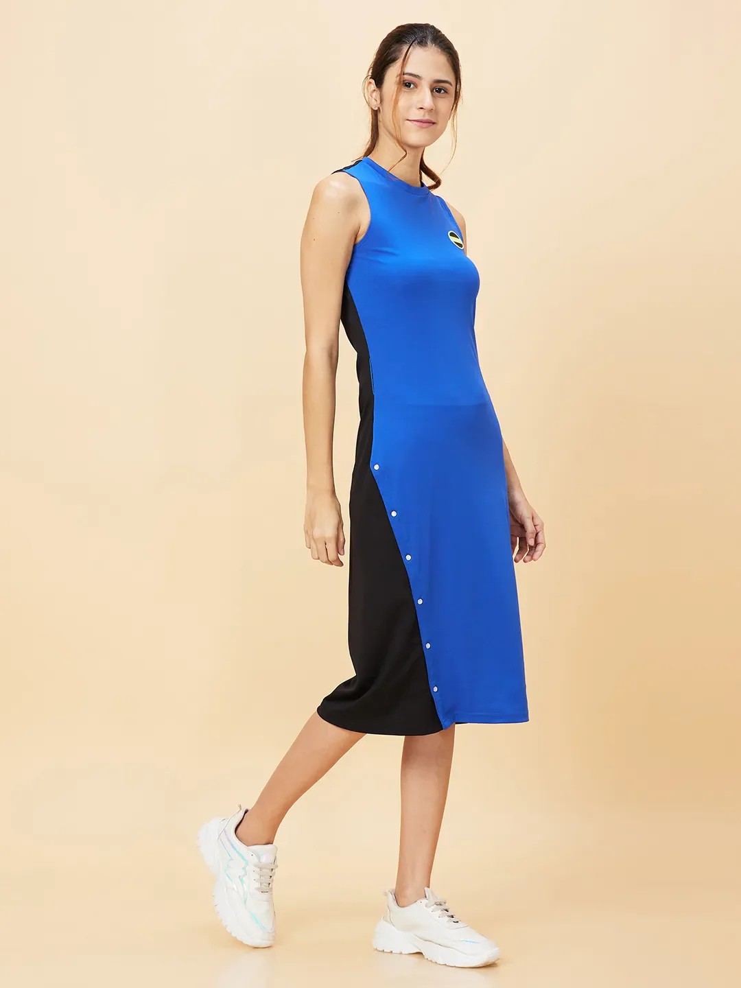 Blue  Women's Dress by Being Human Clothing - Image 2