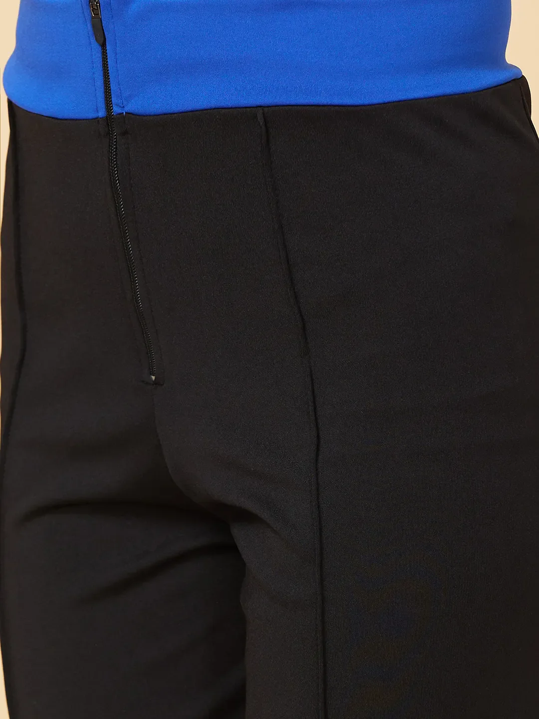 Black Skinny Fit Women's Leggings By Being Human Clothing - Image 5