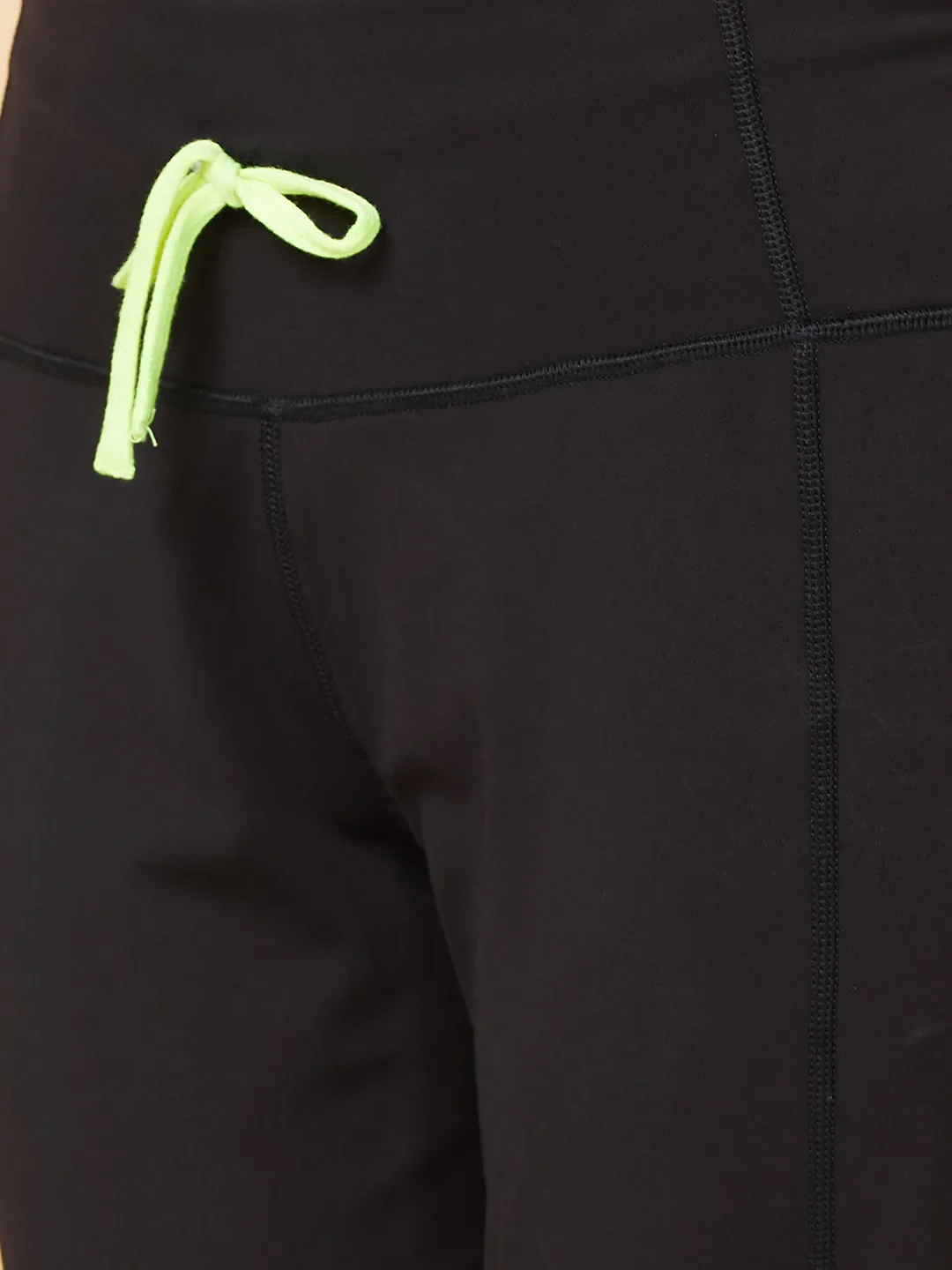 Black Skinny Fit Women's Leggings By Being Human Clothing - Image 5