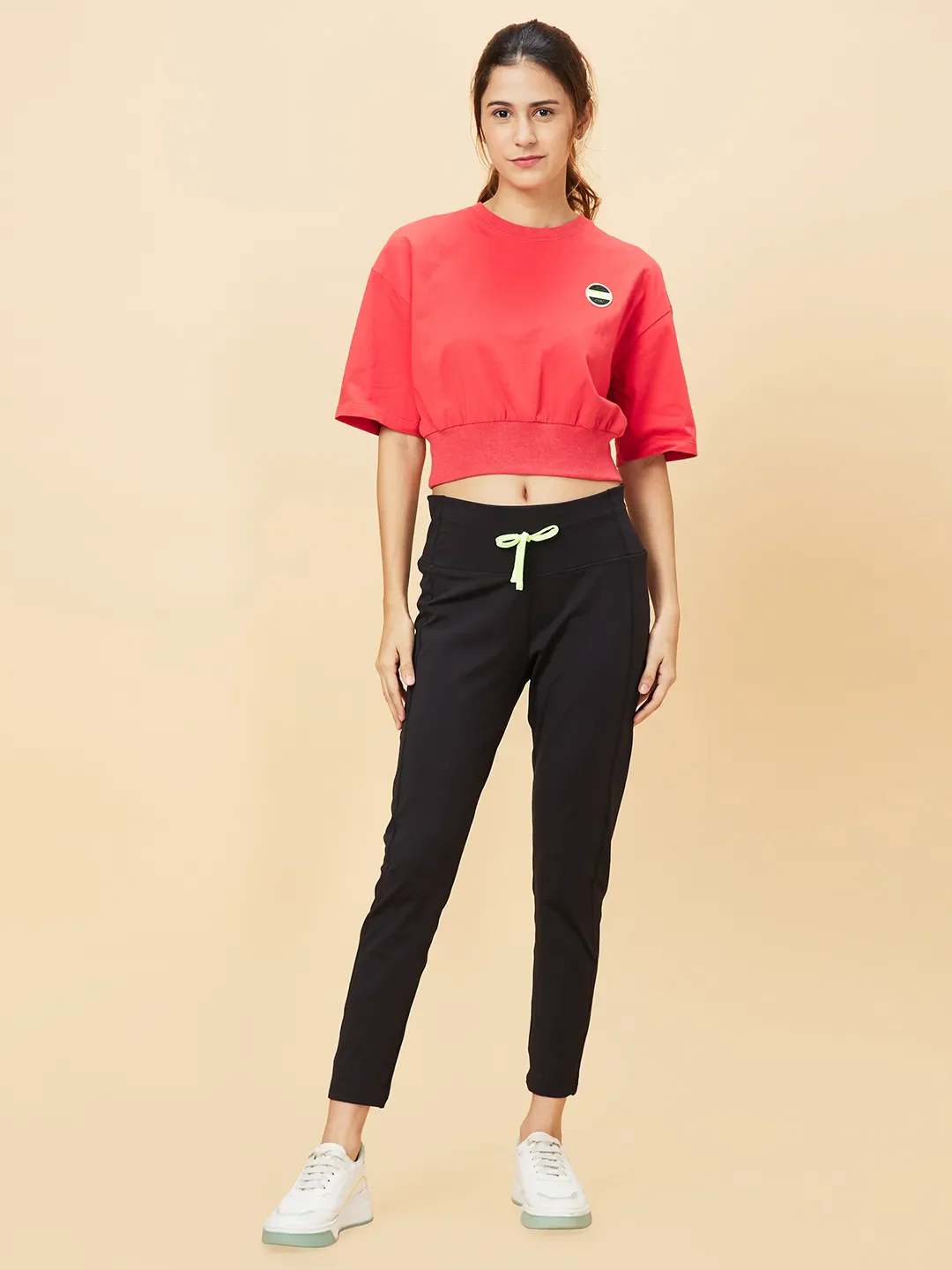 Black Skinny Fit Women's Leggings By Being Human Clothing - Image 6