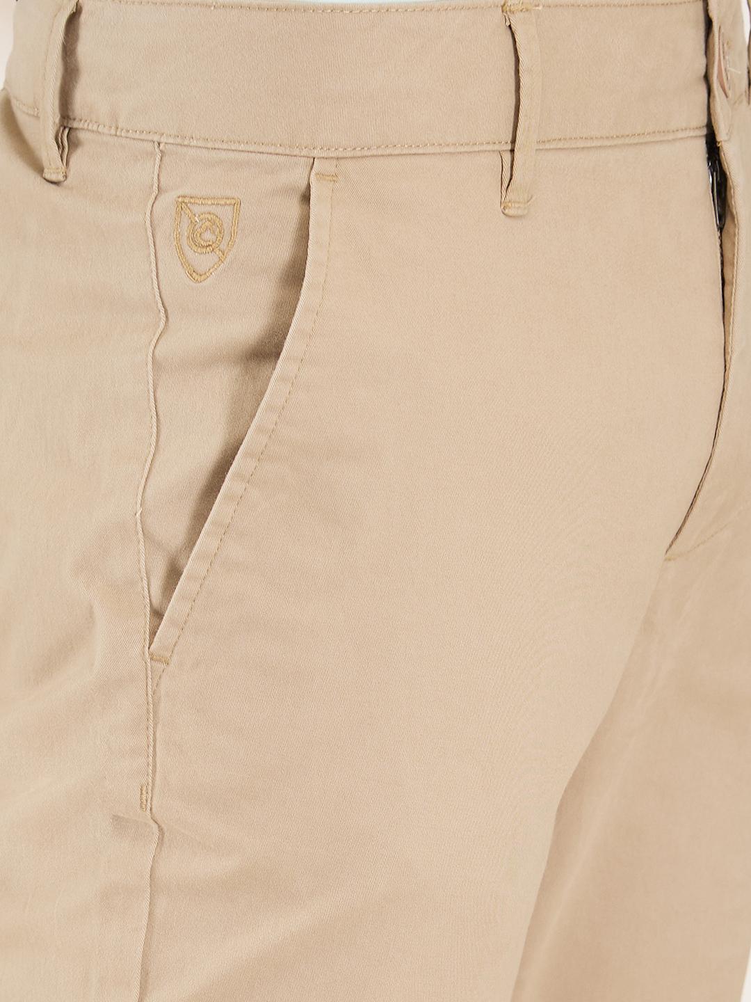 Khaki Slim Fit Chino For Men By Being Human Clothing - Image 4