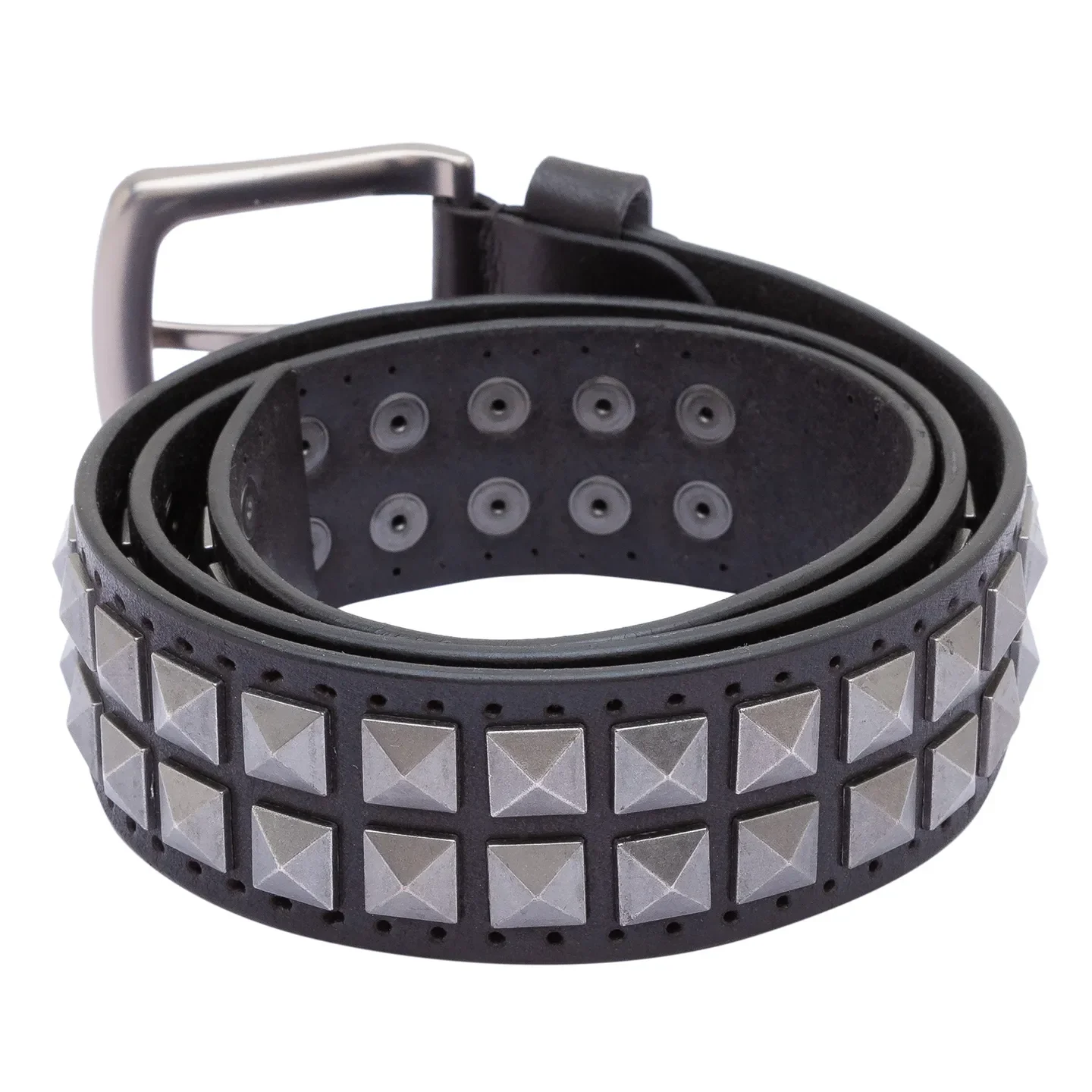 Black Leather Men's Belt By Being Human Clothing - Image 2