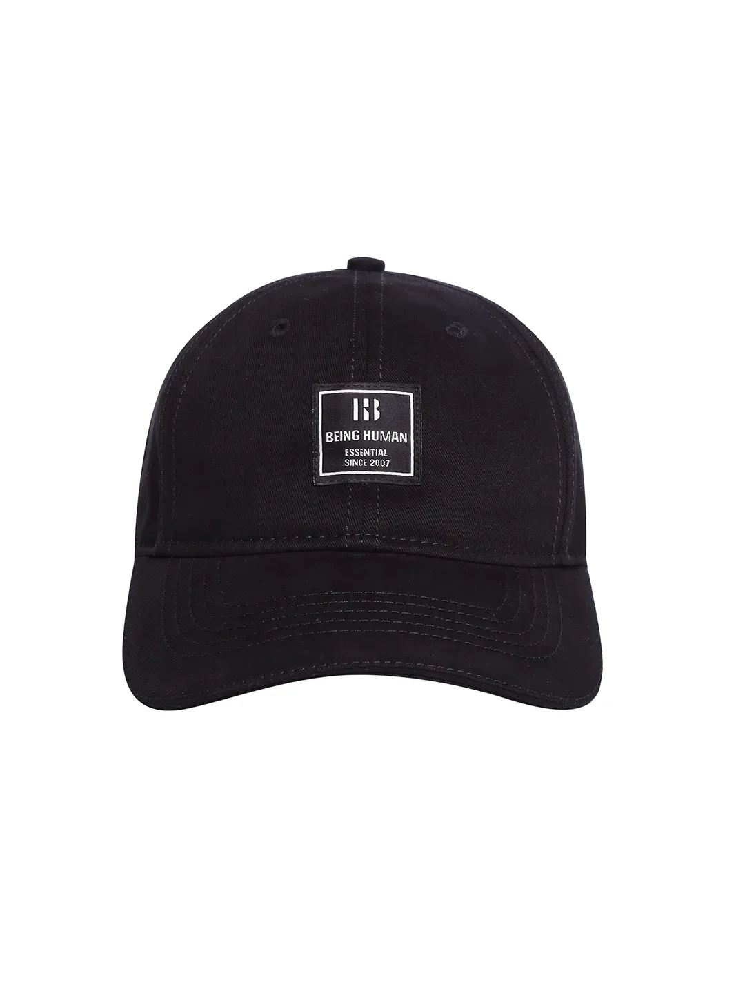 Black Unisex Cap by Being Human Clothing