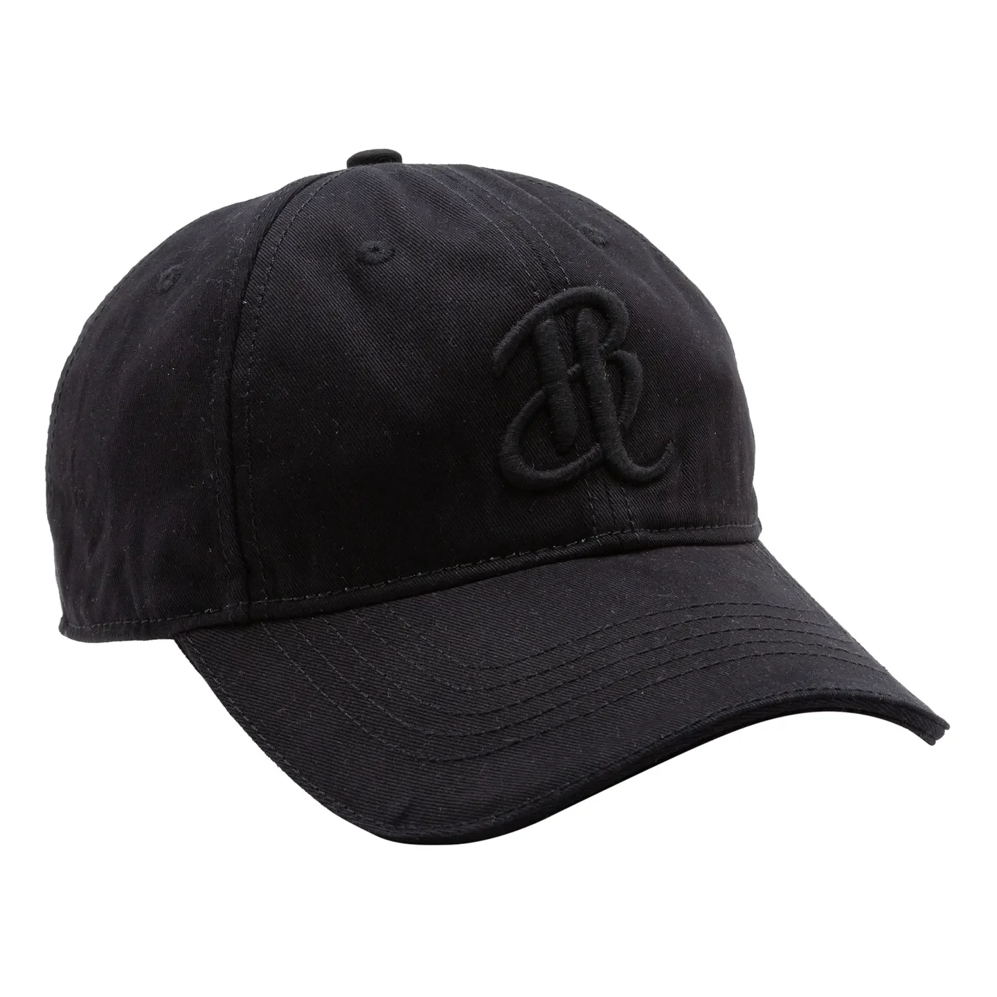 Black Cotton Unisex Cap by Being Human Clothing - Image 2