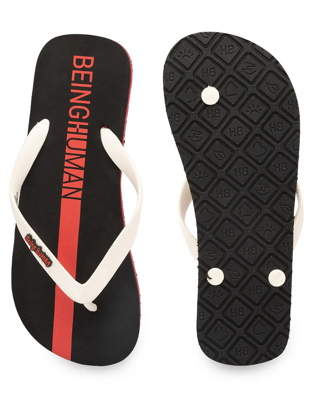 Black Flip Flops Being Human clothing - Image 3