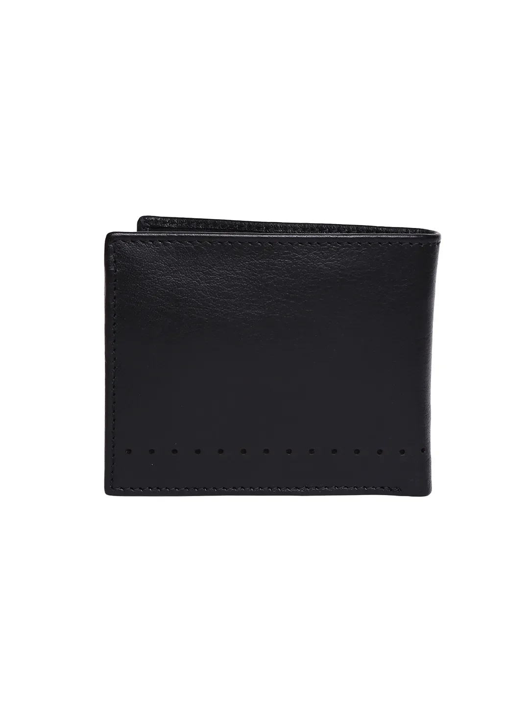 Black Leather Men's Wallet by Being Human Clothing - Image 2