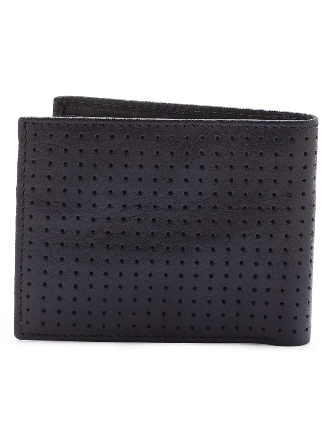 Black Leather Men's Wallet by Being Human Clothing - Image 2