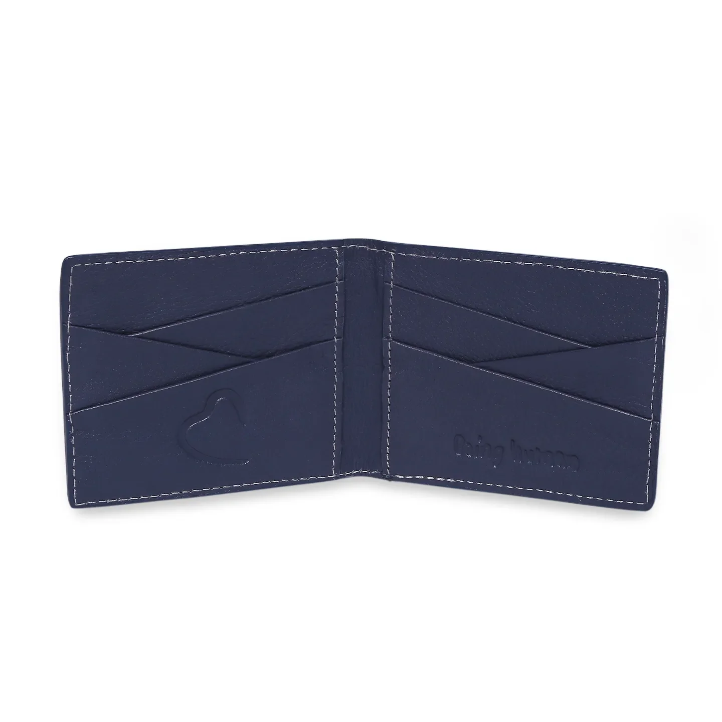 Black Leather Men's Wallet by Being Human Clothing - Image 3