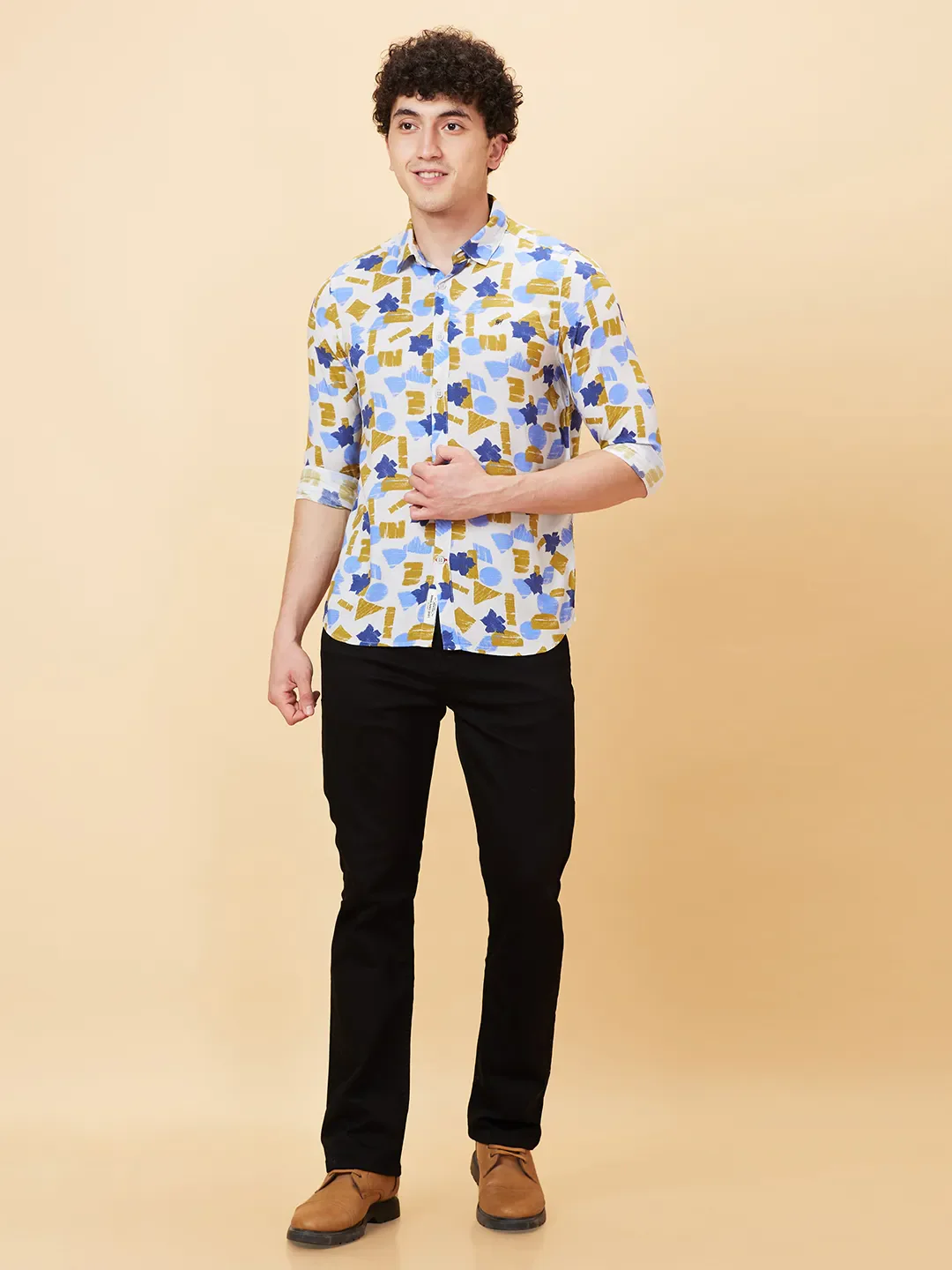 Black Boot Cut Fit Men's Denims by Being Human Clothing - Image 6