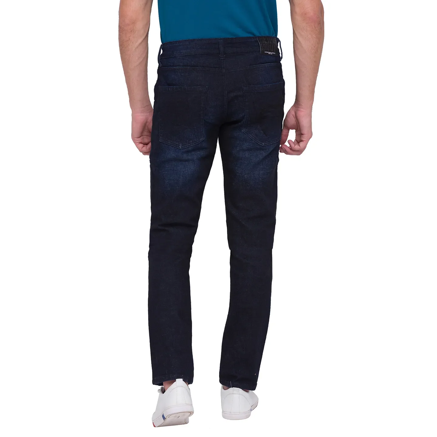 Blue Boot Cut Fit Men's Denims by Being Human Clothing - Image 4