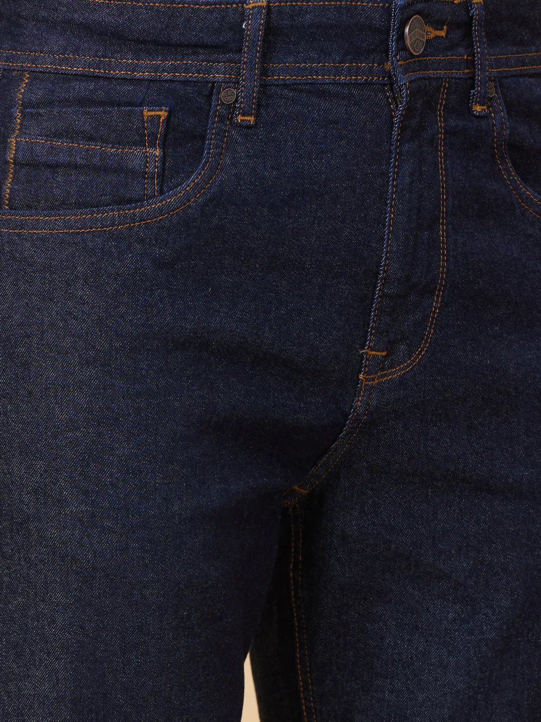 Blue Boot Cut Fit Men's Denims by Being Human Clothing - Image 5