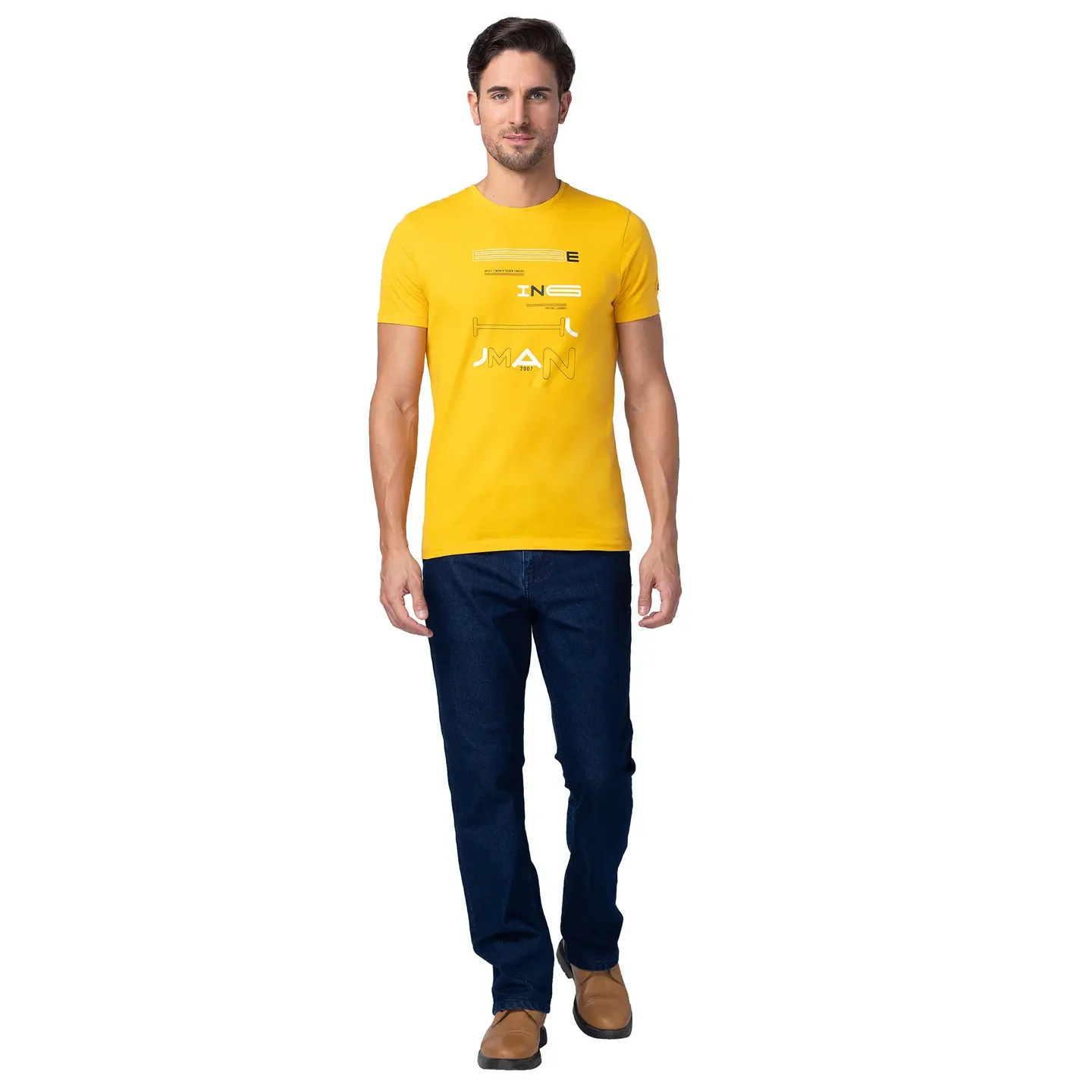 Blue Boot Cut Fit Men's Denims by Being Human Clothing - Image 5