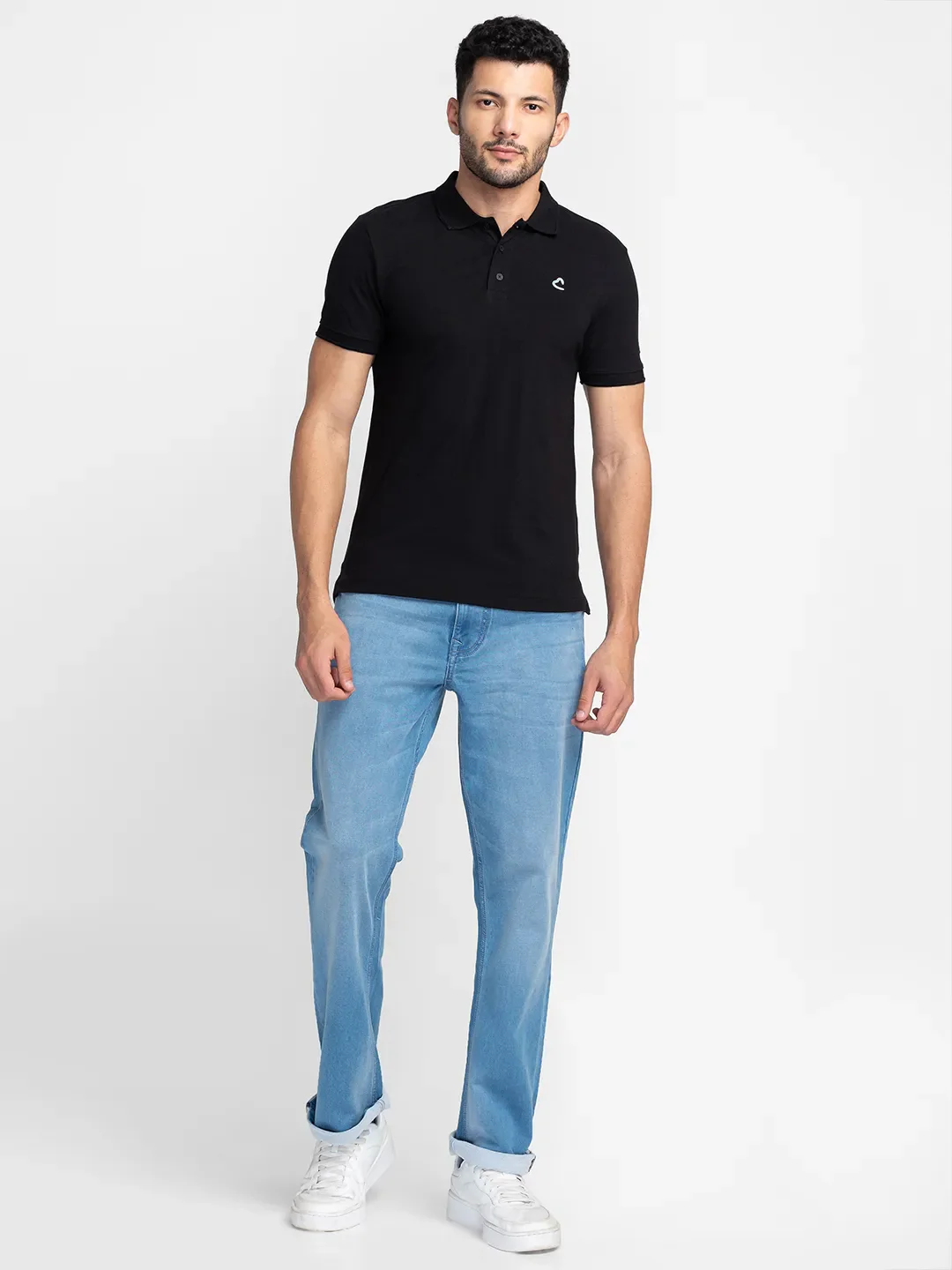 Blue Boot Cut Fit Men's Denims by Being Human Clothing - Image 2