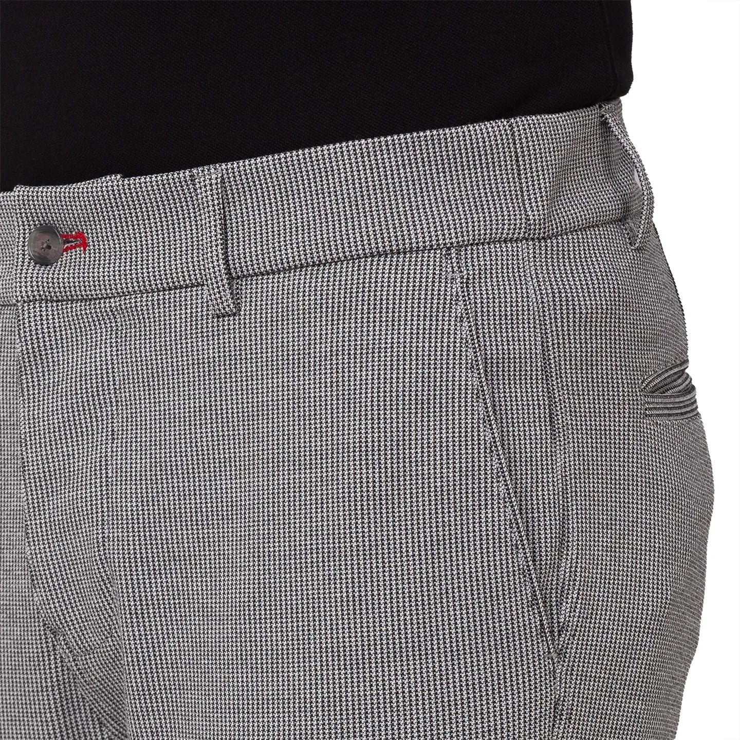 Black Cropped Fit Men's Chinos by Being Human Clothing - Image 2