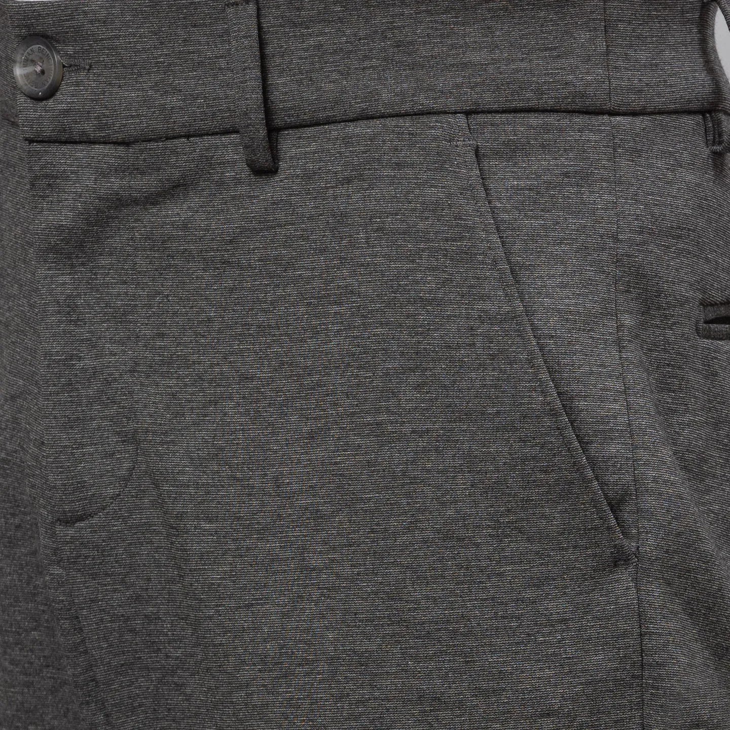 Charcoal Cropped Fit Chinos For Men By Being Human Clothing - Image 5